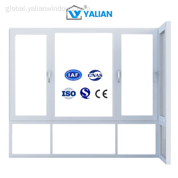 Flush Casement Windows  Aluminum Thermal Break Casement Windows French Design Supplier
